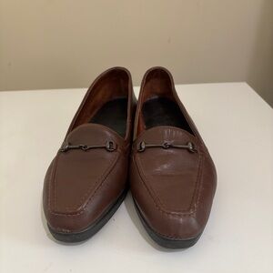 Naturalizer Brown Leather Mules